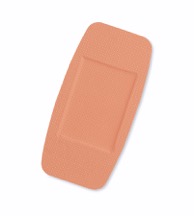 Bandage Plastic Adhesive Strip 2" X 4" Sterile Latex-Free
