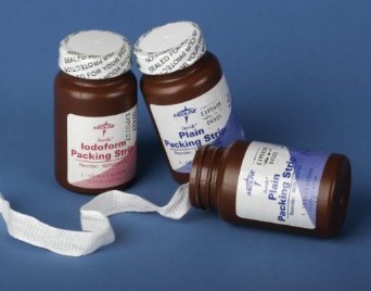 Sterile Plain Packing Strips, 1/4in X 5yrds