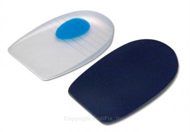 Gelstep Heel Pads With Soft Ctr M Cover