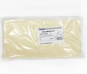 Hapla Semi-Compressed Felt Sheet 7mm 100% Wool