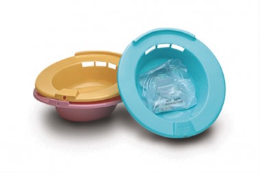 Sitz Bath With 2000ml Graduated Bag And Tubing Turquoise Plastic