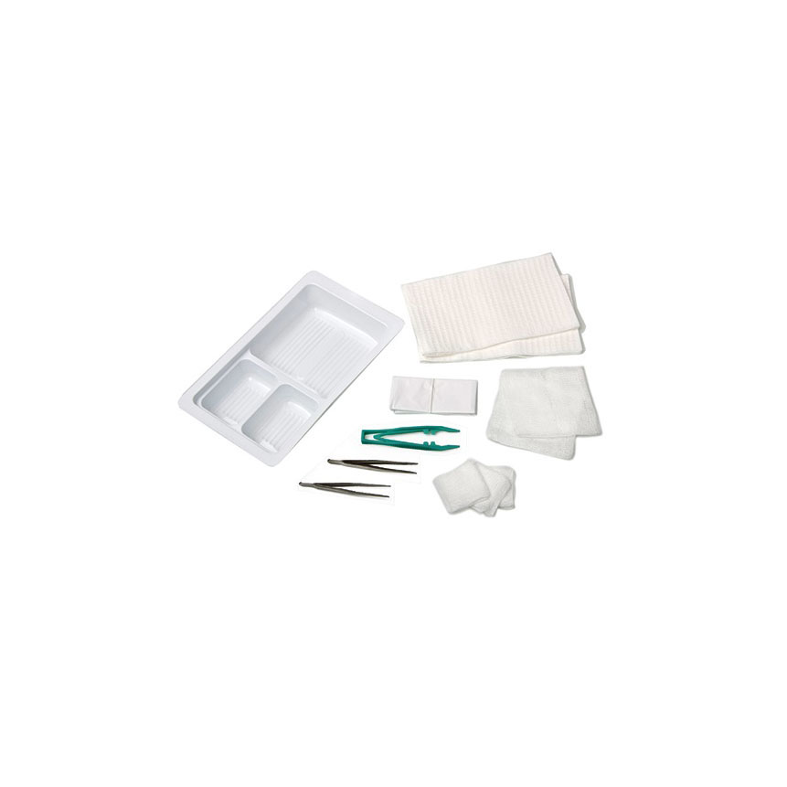 Lidded Dressing Trays, Sterile