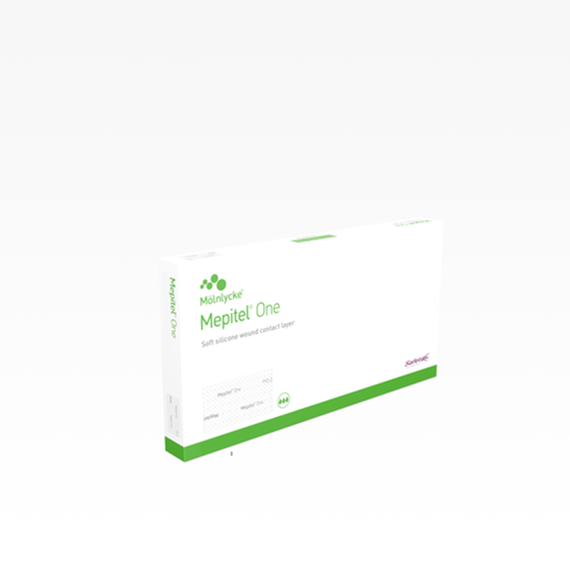 Mepitel One Wound Contact Layer Dressing 17cm X 25cm Sterile W/ Safetac Technology