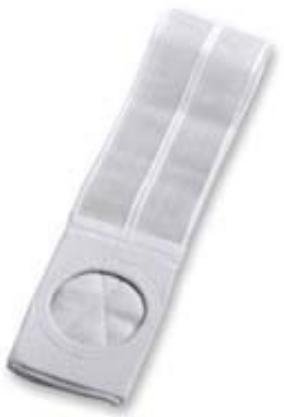 Flat Panel Cool Comfort 4in, Large, Right Side 2 5/8 Centre Opening, White (Non-Returnable)