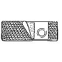 Flat Panel Cool Comfort 6in, Medium, 2 3/4in Left Side Opening (Non-Returnable)