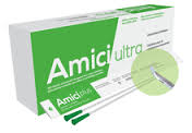 Amici Ultra Male Tiemann Intermittent Catheters, Size 14fr 16in