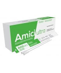Amici Ultra Male Intermittent Catheters, Size 12fr 16in