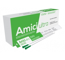 Amici Ultra Male Intermittent Catheters, Size 16fr 16in