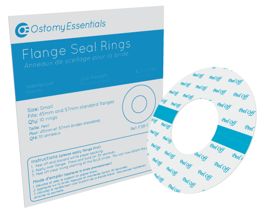 Ostomy Essentials Flange Seal Rings, Size Small (32mm - 50mm)