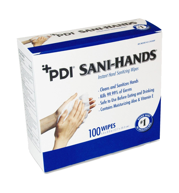 Sani-Hands Alc Anti-Microbial Alcohol Gel Hand Wipe Individual Packet
