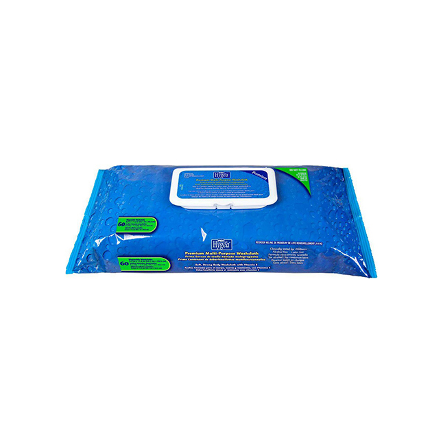 Washcloth Cleansing Hygea 9.5 X 11.5