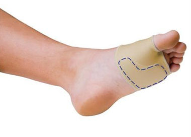 Sesamoid Relief Sleeve Small Left