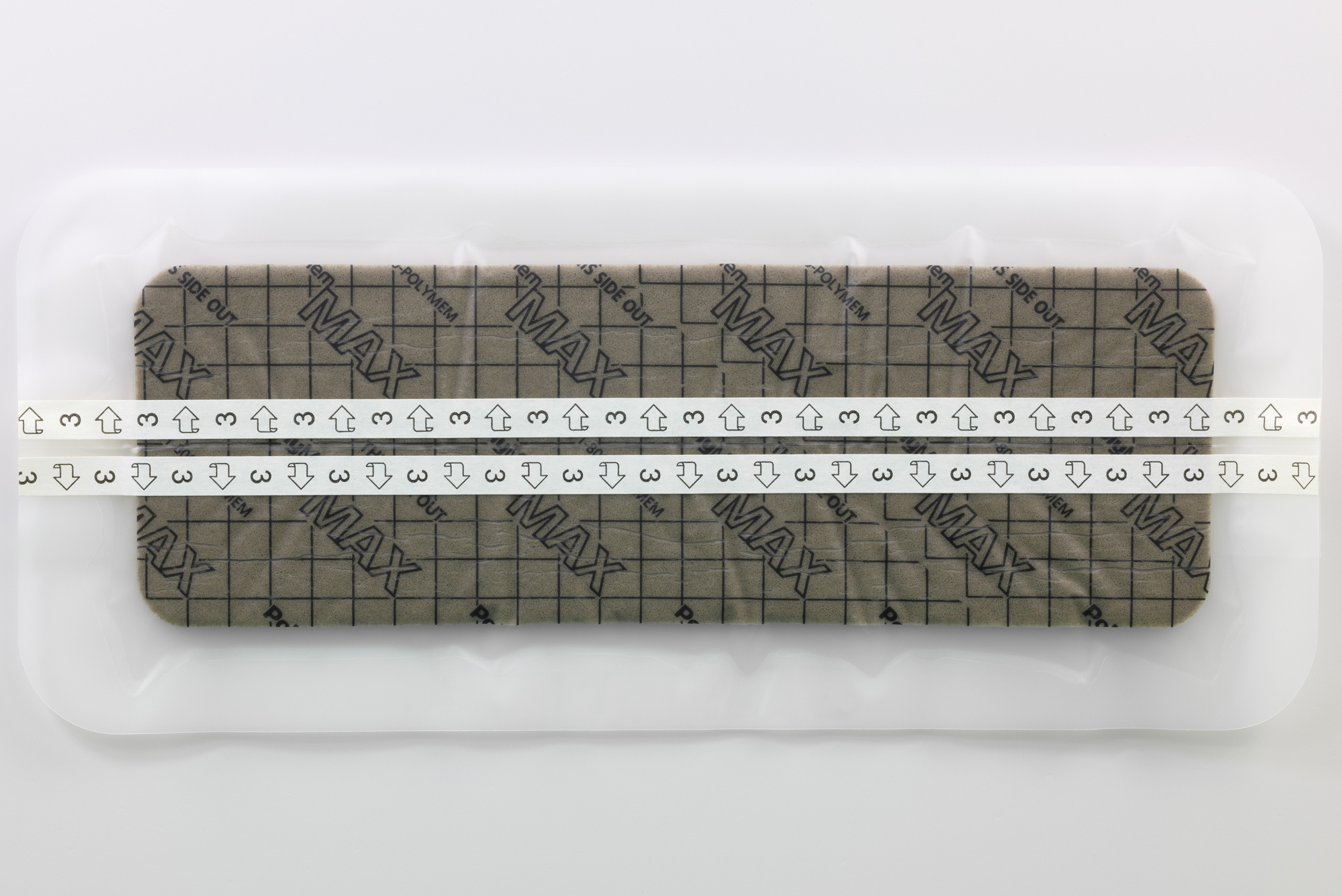 Case Of 2 (5 Per Box) Polymem Surgical Silver Adhesive Dressing 5.5” X 12.75” Fil Pad Dressing