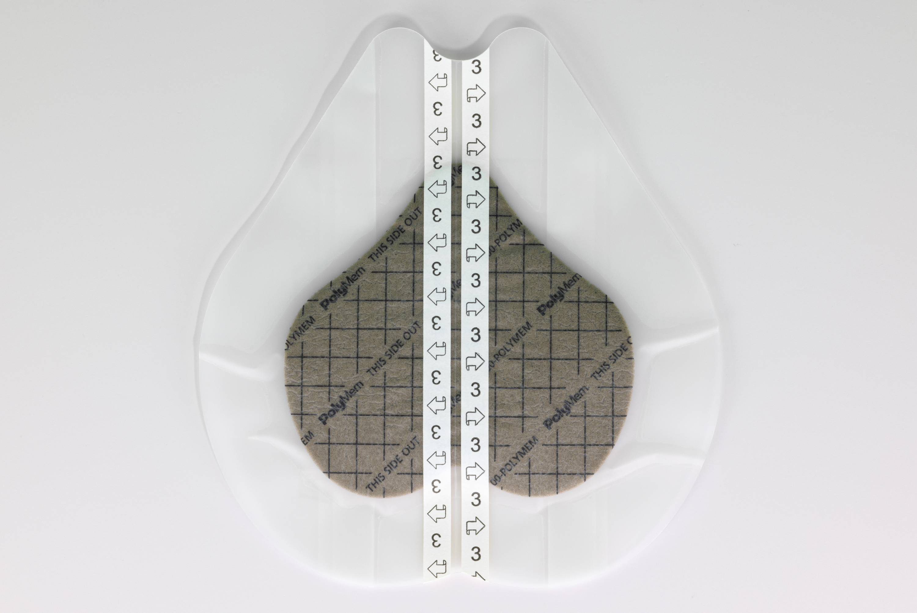 Case Of 2 (10 Per Box) Shapes Silver 7.2" X 7.8" Sacral Dressingsacral Dressing