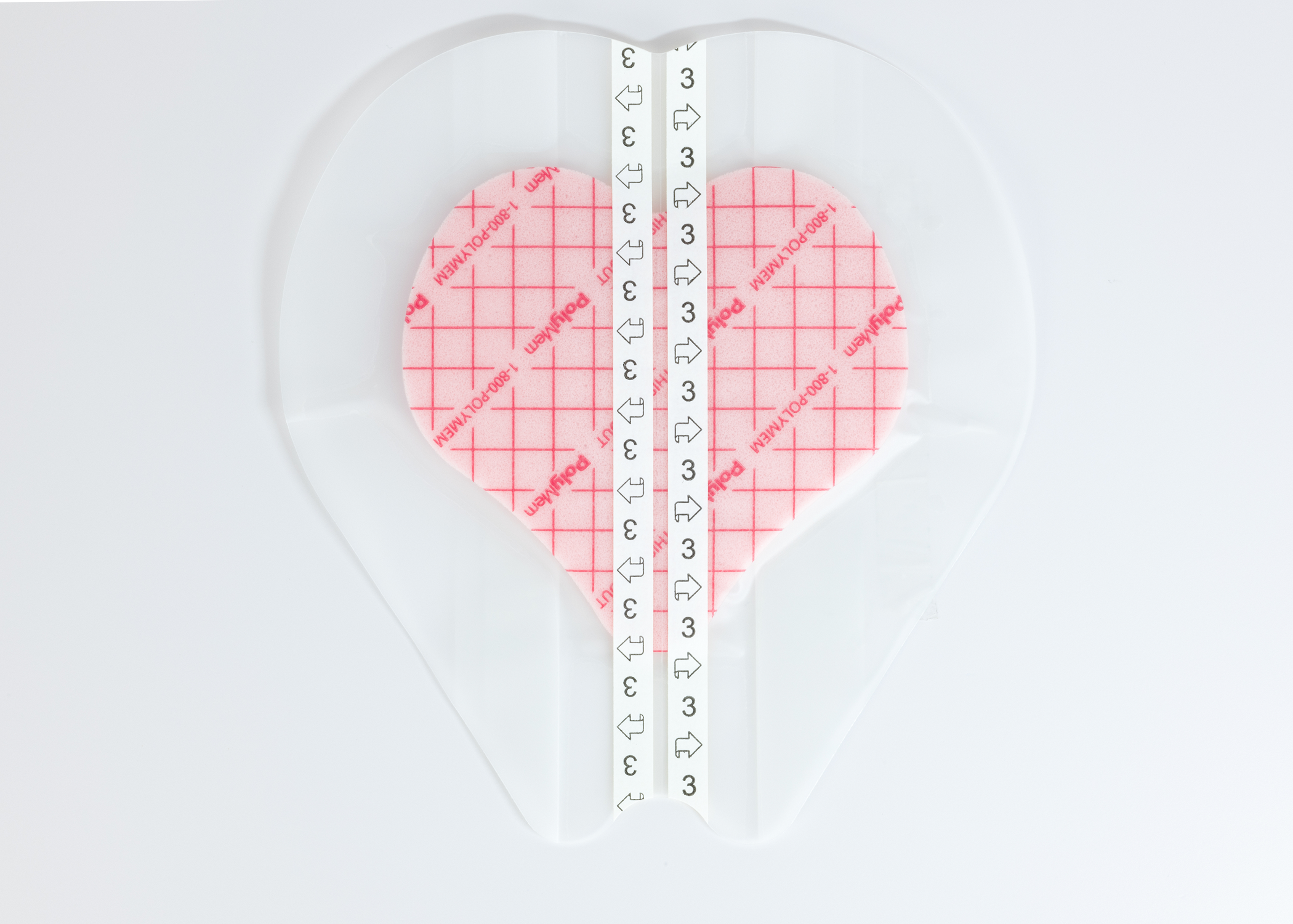 Case Of 2 (10 Per Box) Shapes 7.2" X 7.8" Sacral Dressing