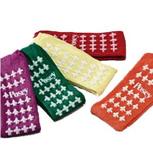 Fall Management Socks Non-Skid Terry Cloth W/ Rubber Tread Standard Purple