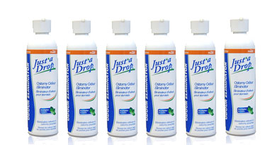Lightly Scented Just-A-Drop Ostomy Odor Eliminator, 240ml / 8oz