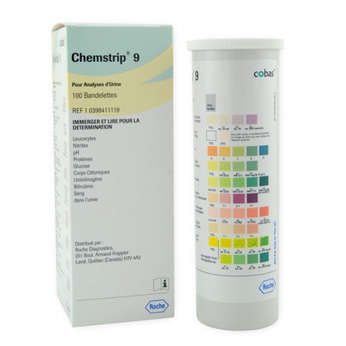 Chemstrip 9 Urine Test Strip
