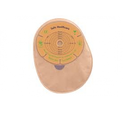 Confidence Natural Advance 1-Piece Closed Pouch With Flexifit & Aloe-Precut 32mm