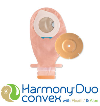 Harmony Duo Convex Flange, Fits Pouches 1350, Cut-To-Fit 13mm - 38mm