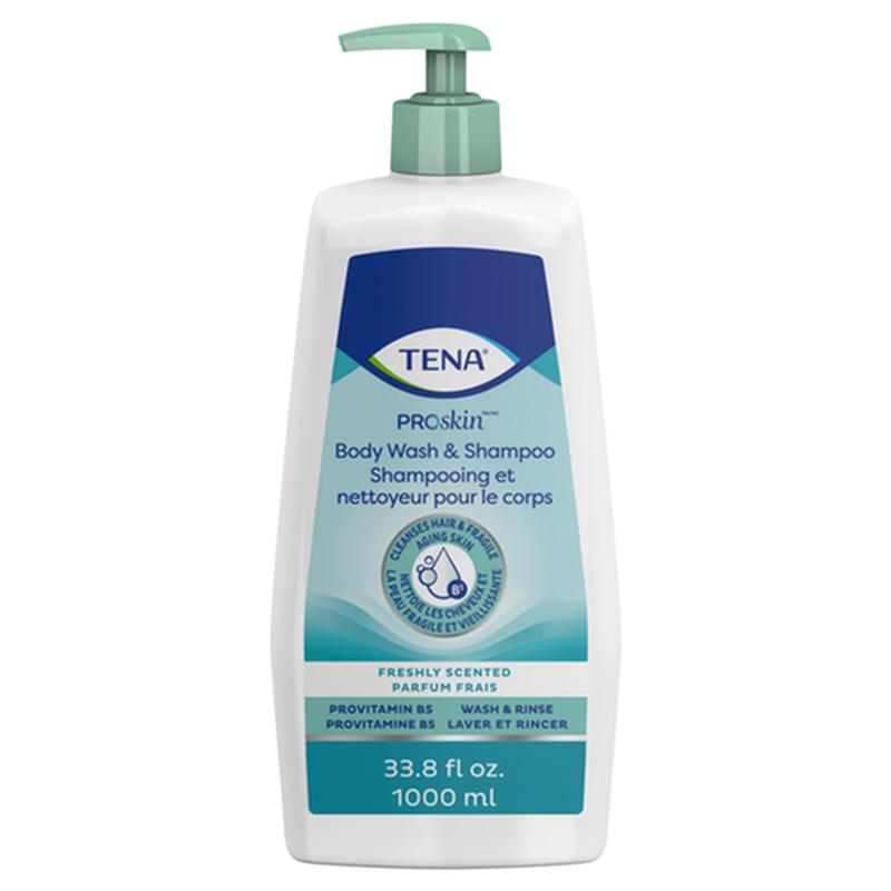 Tena Bodywash/Shampoo, 500ml