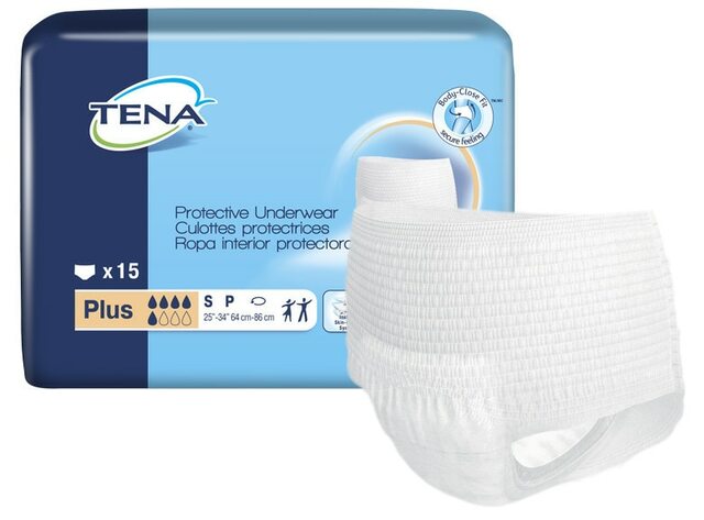 Tena Plus Protective Underwear Xxl (68-80") W/ Confioair Breathable Technology