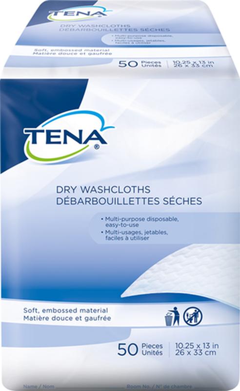 Washcloth Tena Dry 26x23cm