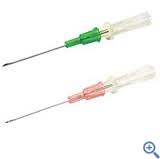 Jelco Cathlon Iv Catheter Straight Metal Hub 22g X 1in Sterile Clear Fep Polymer