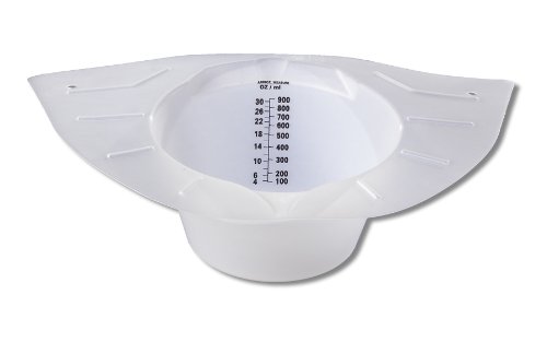 Plastic Specimen Container, 800cc White, W/O Cover