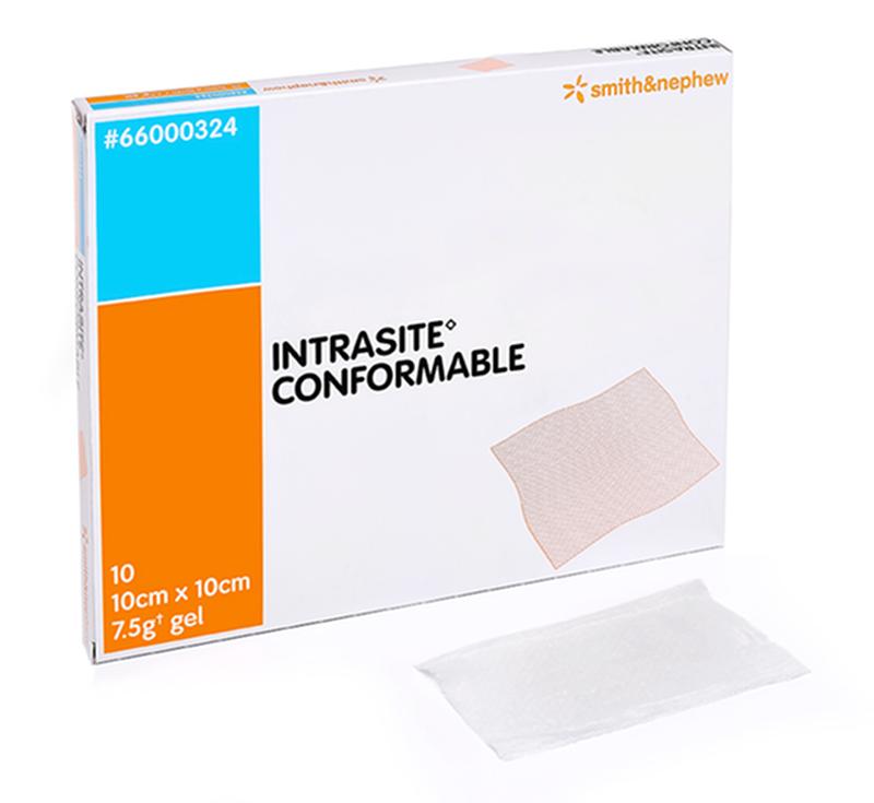 Intrasite Conformable Hydrogel Dressing, Size 10cm X 20cm
