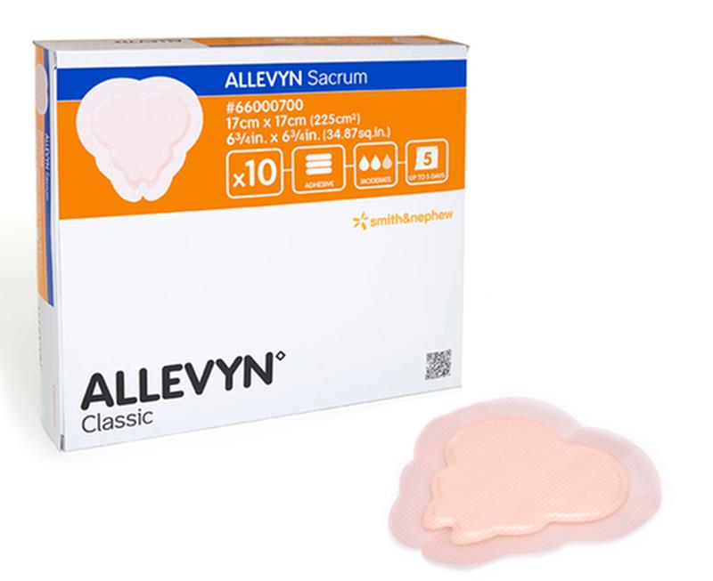 Allevyn Sacrum Adhesive Foam Dressing, Size 17cm X 17cm