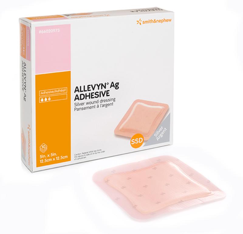 Allevyn Ag Adhesive Dressing, Size 17.5cm X 17.5cm
