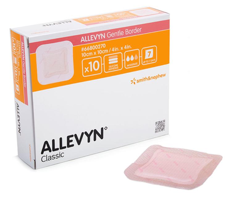 Allevyn Gentle Border Dressing, Size 12.5cm X 12.5cm
