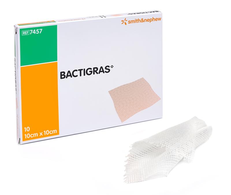 Bactigras Antiseptic Dressing, Size 5cm X 5cm