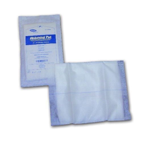 Disposamed Abdominal Pad 5" X 9" Sterile Rayon/Cellulose Non-Woven W/ Absorbent Cotton Filler