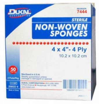 New Sponge, 4in X 4in, 4ply