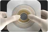 Natura Moldable Durahesive, Flange 2 3/4in (70mm), Cut-To-Fit 1-5/16in (33mm) - 1 3/4in (45mm)