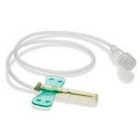Surflo Winged Infusion Set, 22g, 3/4in, W/12in Tubing, Ultra Thin Wall