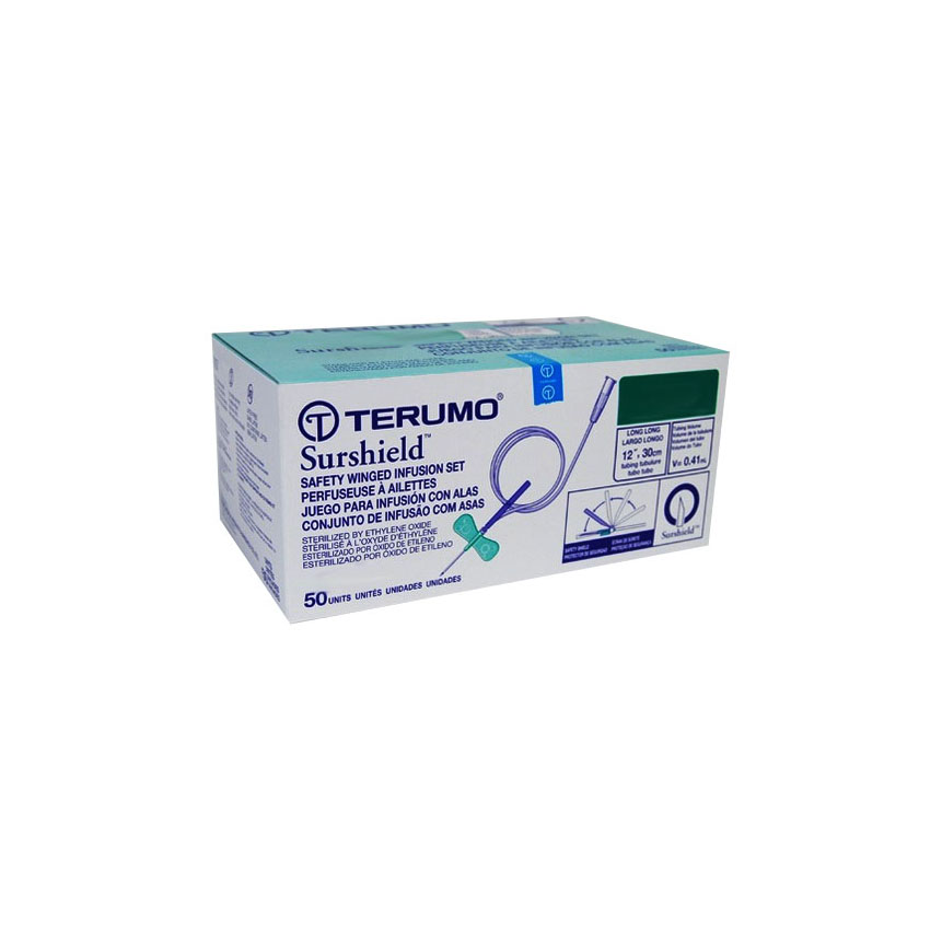 Winged Infusion Set 25g X.75in, 3.5in Tbg Safe