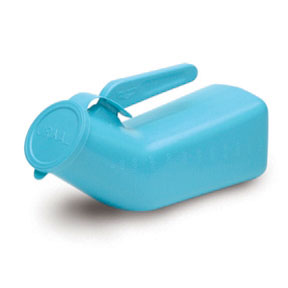 Hanging Male Urinal With Lid, Auto Clavable