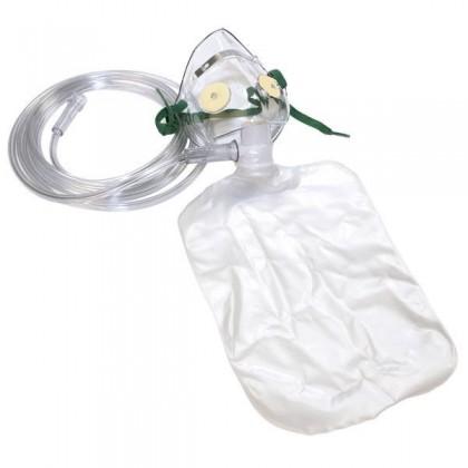 Airlife 3-In-1 Oxygen Mask,High-Concentration With Safety Vent -Adult