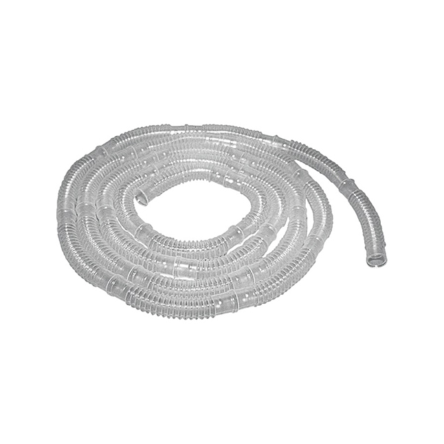 Airlife Aerosol Tubing Corrugated Clear 6' Cuffed For 22mm Connector Polyethylene/Ethyl Vinyl