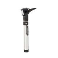 Pocketscope 2.5v Halogen Fiber-Optic Otoscope W/ Throat Illuminator Aa-Battery Handle & Soft Ca