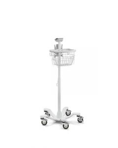 1/Ea Mobile Stand With Basket For All Welch Allyn Spot Or Spot Lxi Or 300 Series Vital Signs Monitor