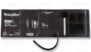 Blood Pressure Cuff Adult One Tube Nylon Velcro Tri-Purpose Connector For Handheld Aneroid Late